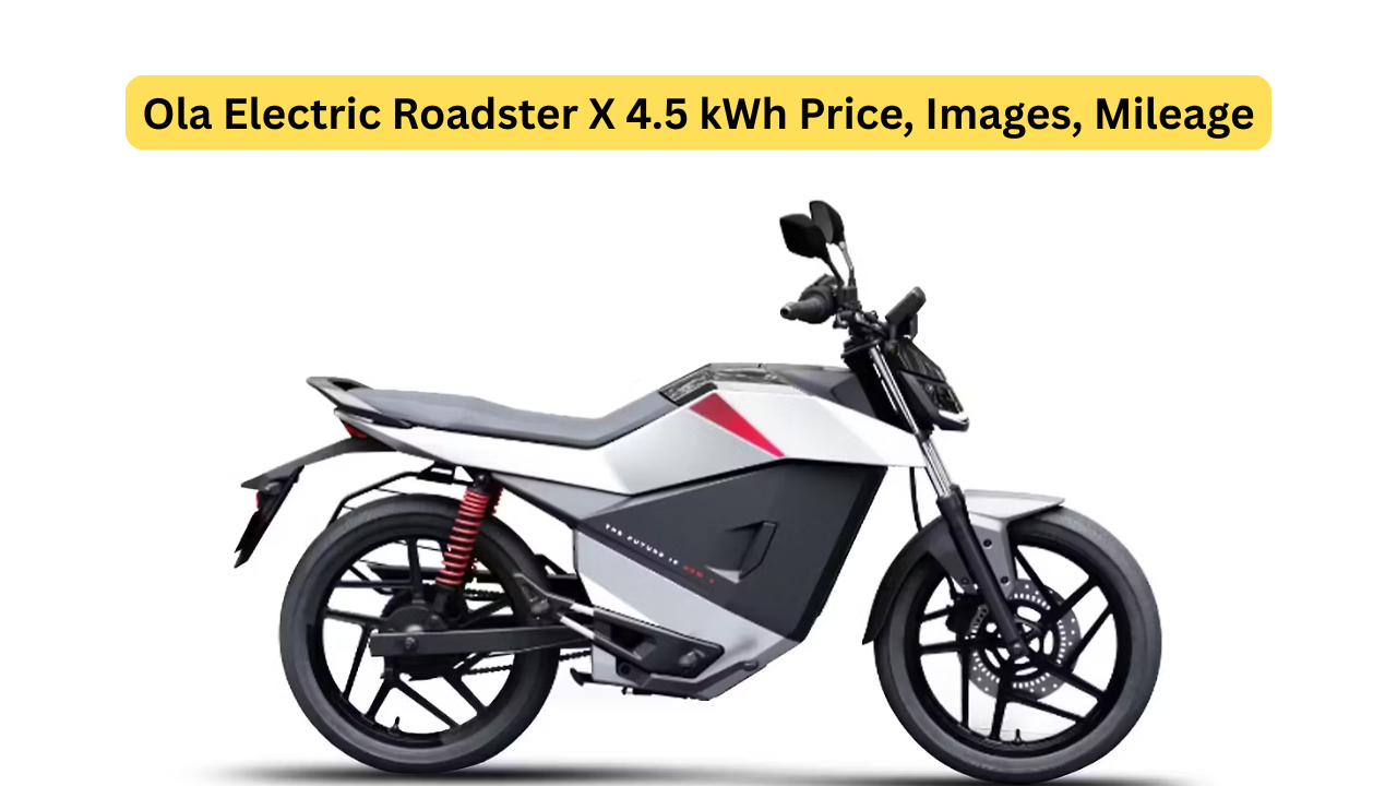 Ola Electric Roadster X 4.5 kWh Price, Images, Mileage